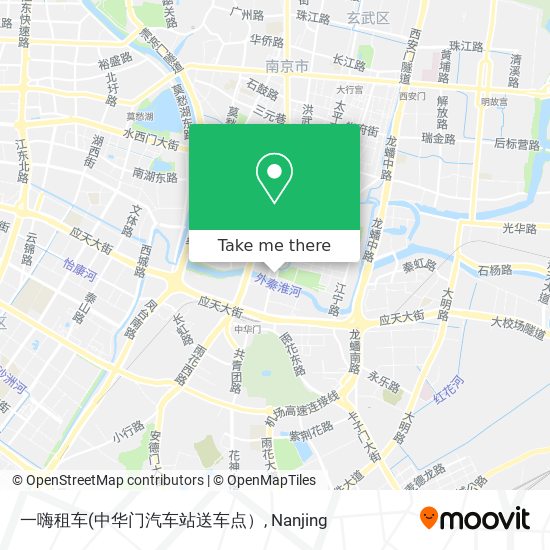 一嗨租车 map