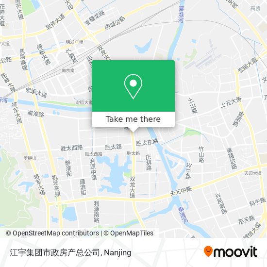 江宇集团市政房产总公司 map