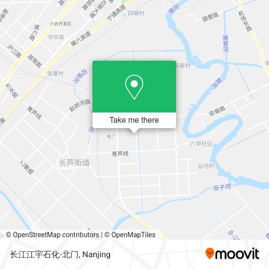 长江江宇石化-北门 map