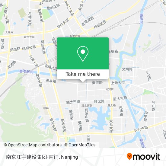 南京江宇建设集团-南门 map
