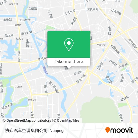协众汽车空调集团公司 map