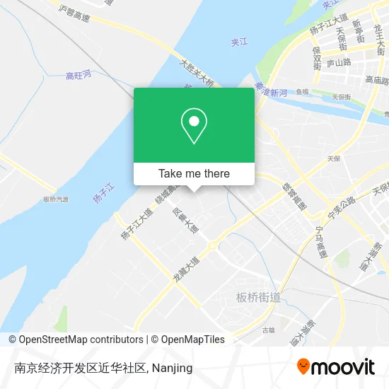 南京经济开发区近华社区 map