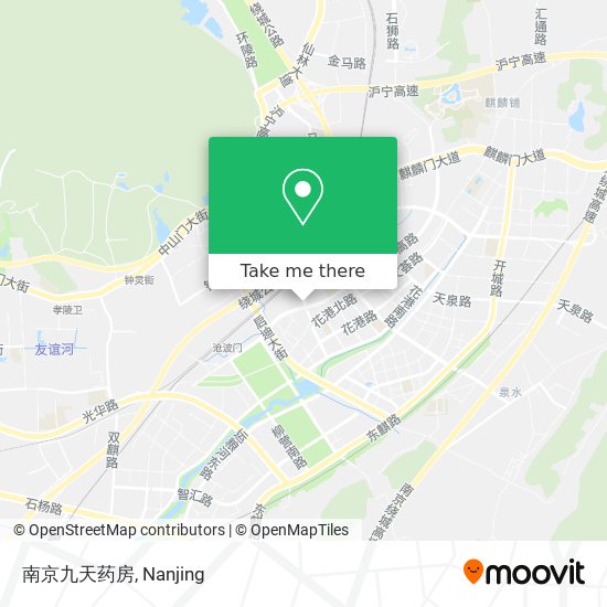 南京九天药房 map