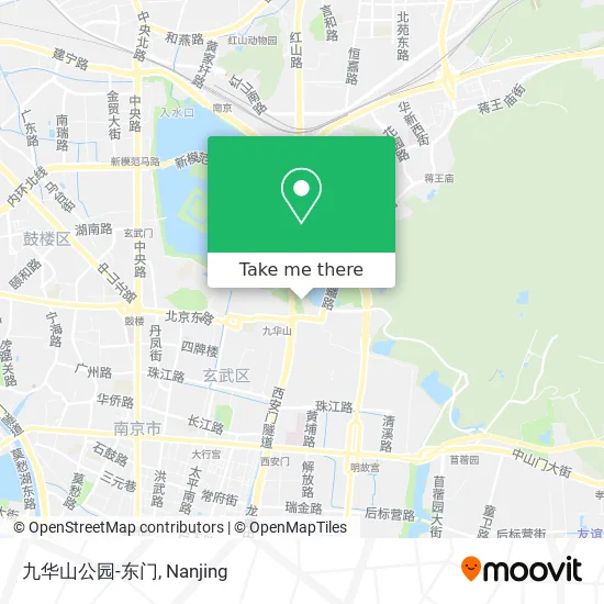九华山公园-东门 map