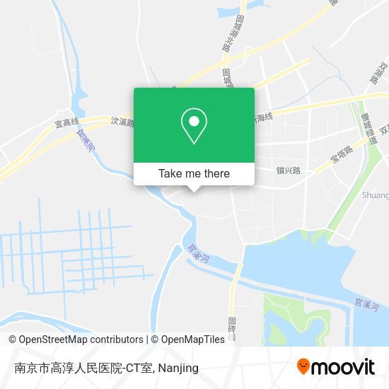 南京市高淳人民医院-CT室 map