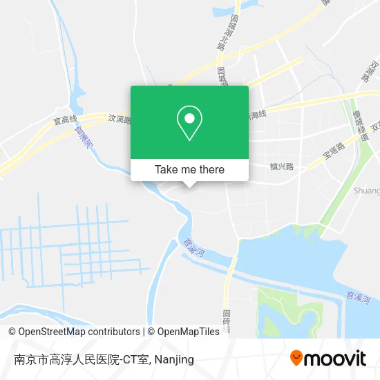 南京市高淳人民医院-CT室 map