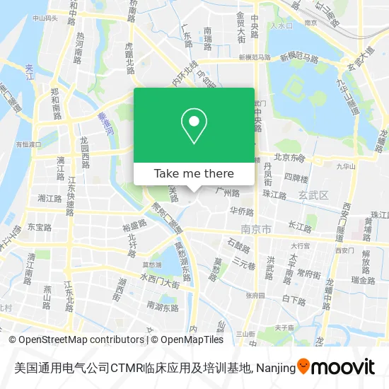 美国通用电气公司CTMR临床应用及培训基地 map