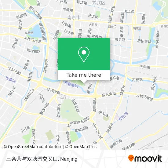 三条营与双塘园交叉口 map