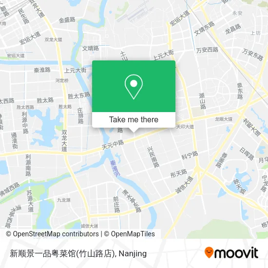 新顺景一品粤菜馆(竹山路店) map