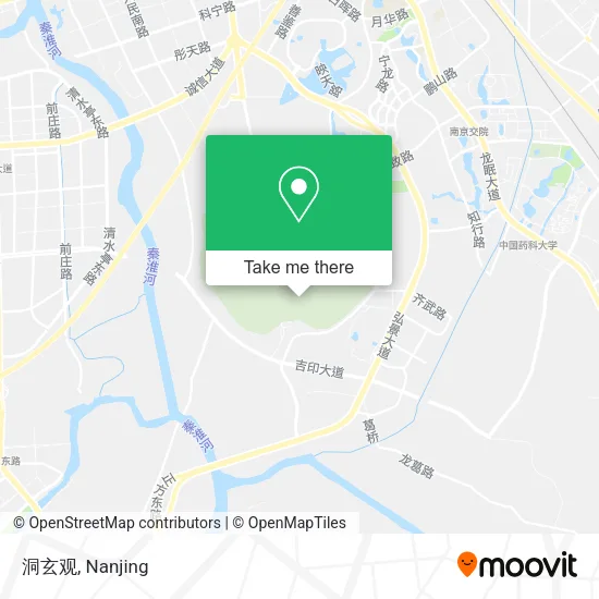 洞玄观 map