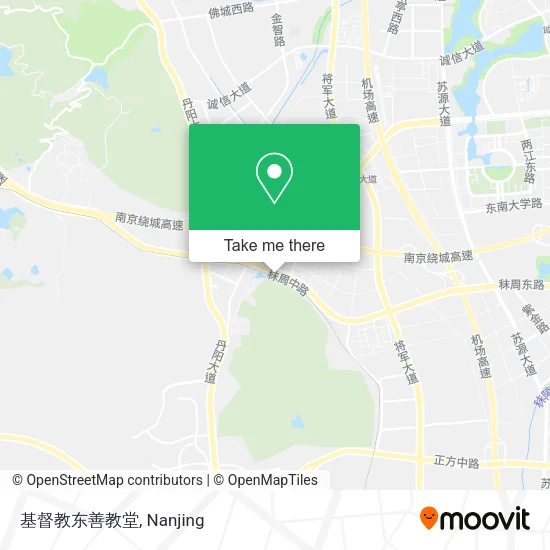 基督教东善教堂 map