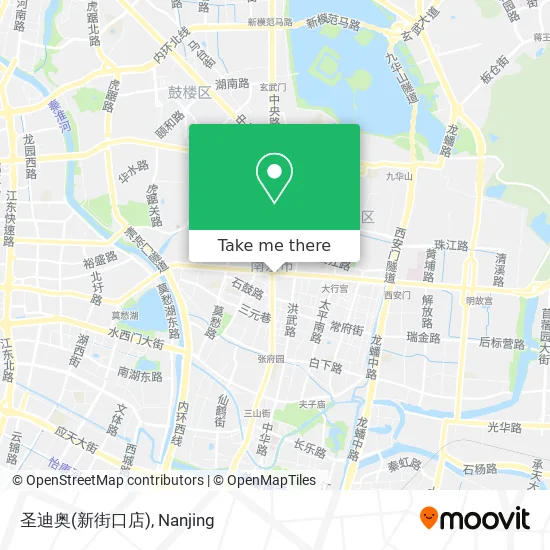 圣迪奥(新街口店) map