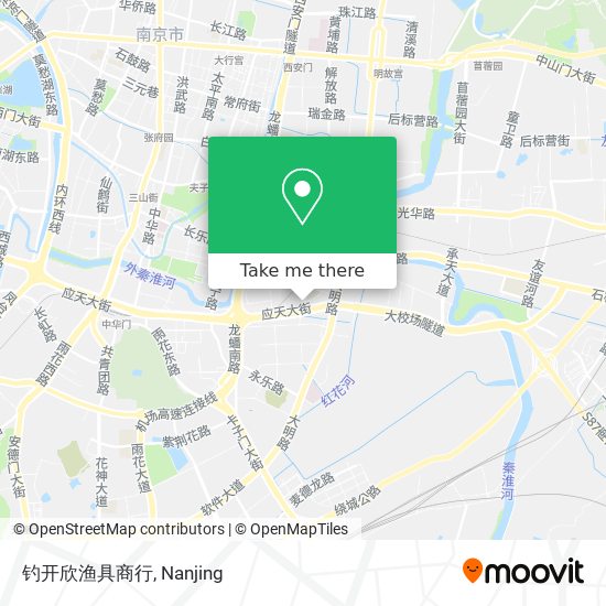 钓开欣渔具商行 map