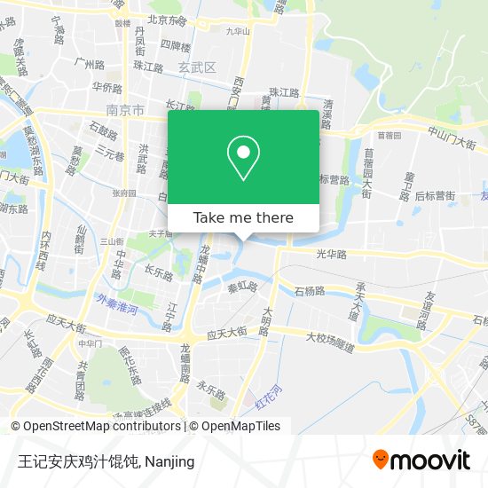 王记安庆鸡汁馄饨 map