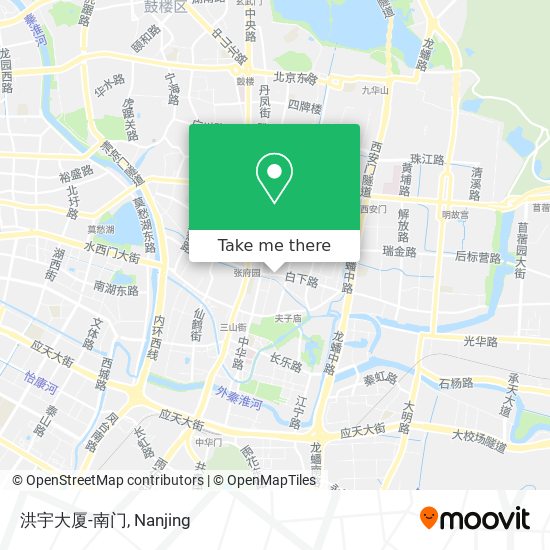 洪宇大厦-南门 map