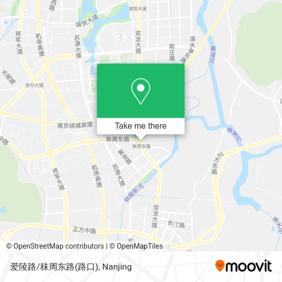 爱陵路/秣周东路(路口) map