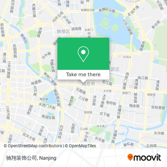 驰翔装饰公司 map