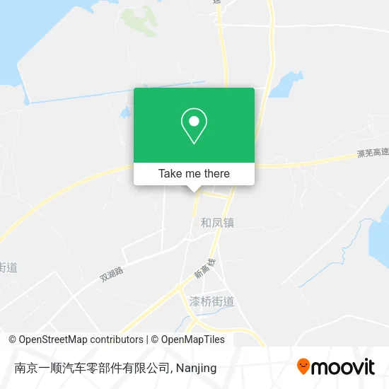 南京一顺汽车零部件有限公司 map