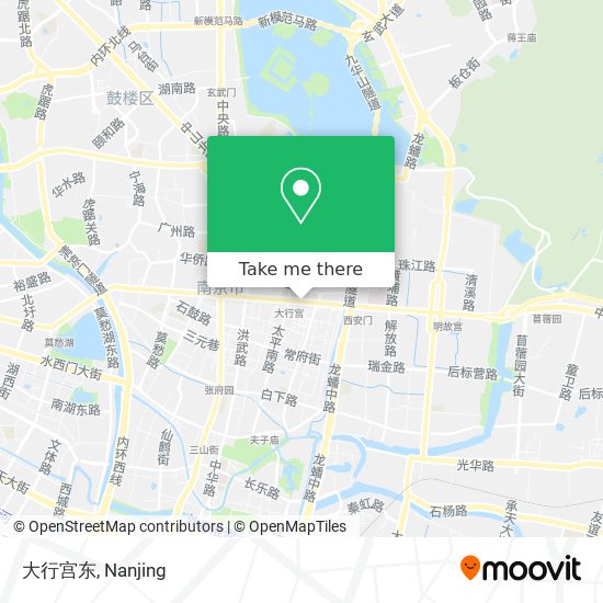 大行宫东 map