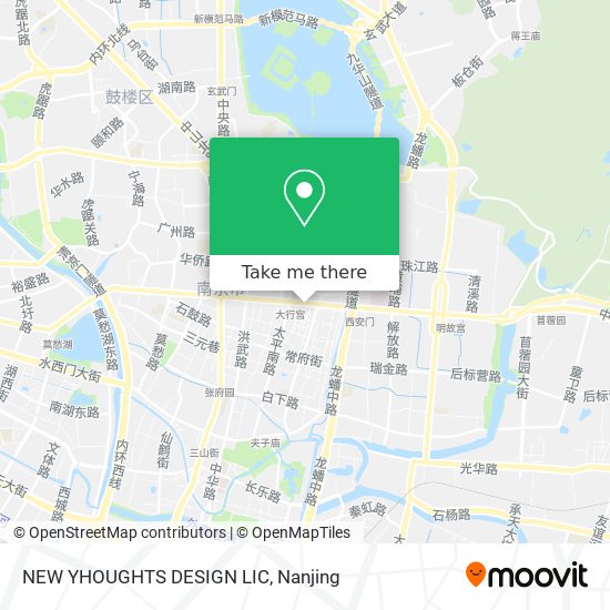 NEW YHOUGHTS DESIGN LIC map
