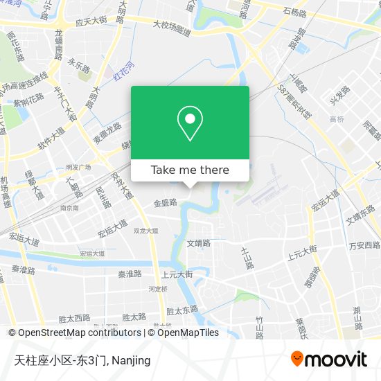 天柱座小区-东3门 map
