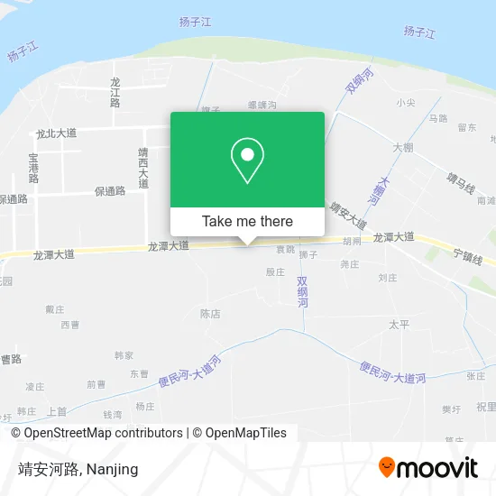 靖安河路 map