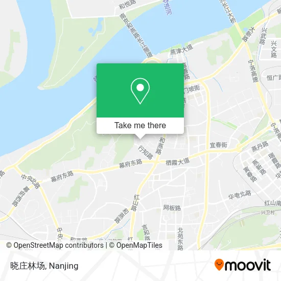 晓庄林场 map