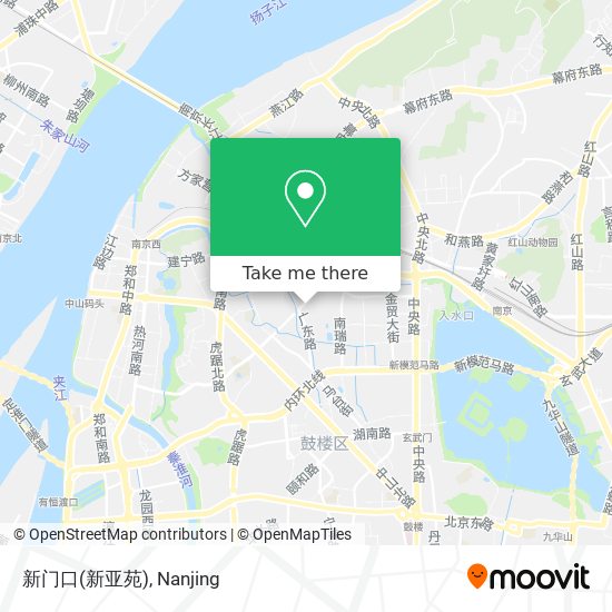 新门口(新亚苑) map
