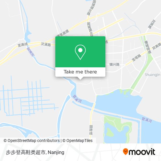 步步登高鞋类超市 map