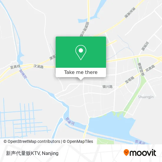 新声代量贩KTV map