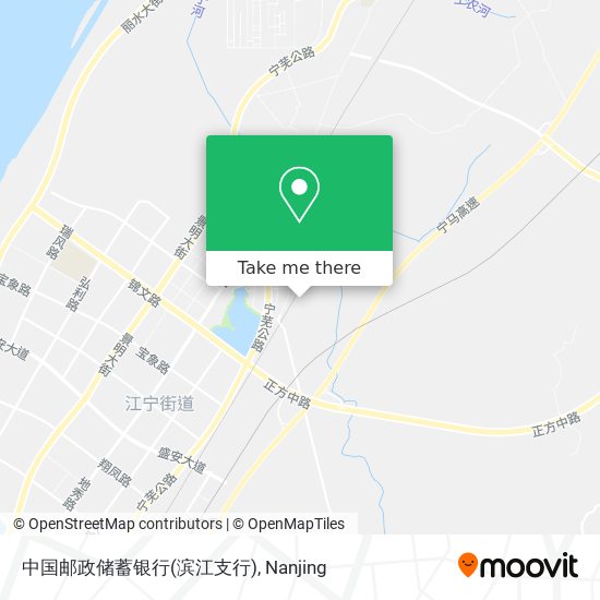 中国邮政储蓄银行(滨江支行) map