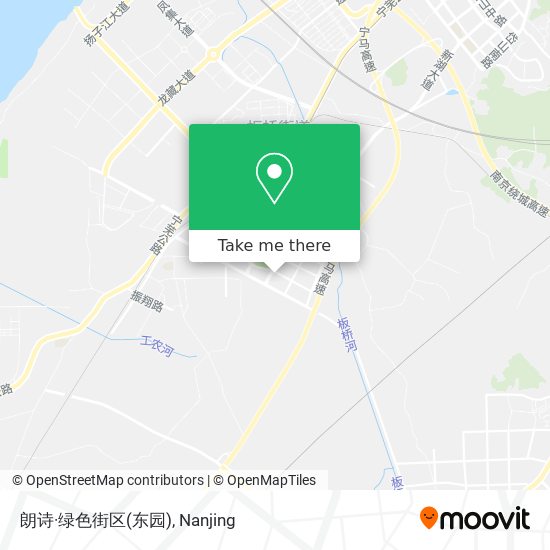 朗诗·绿色街区(东园) map