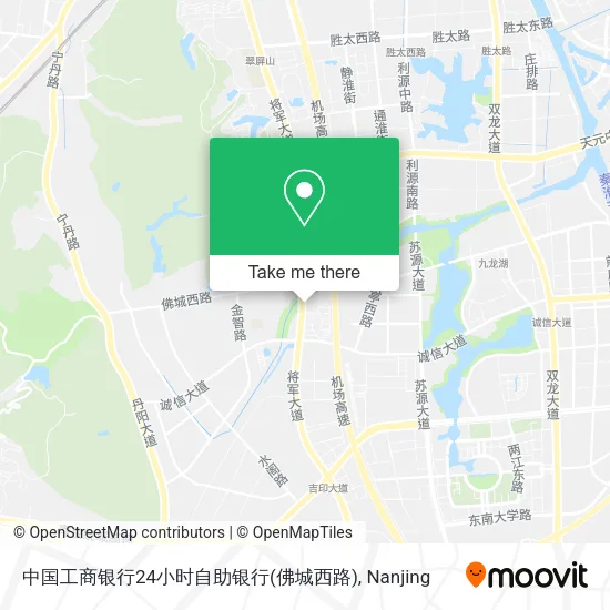 中国工商银行24小时自助银行(佛城西路) map