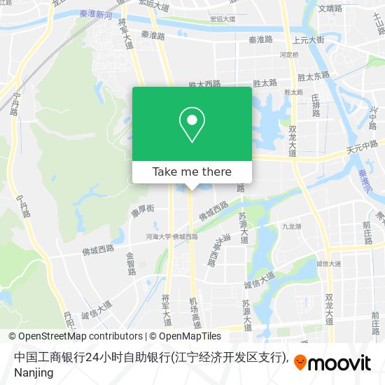 中国工商银行24小时自助银行(江宁经济开发区支行) map