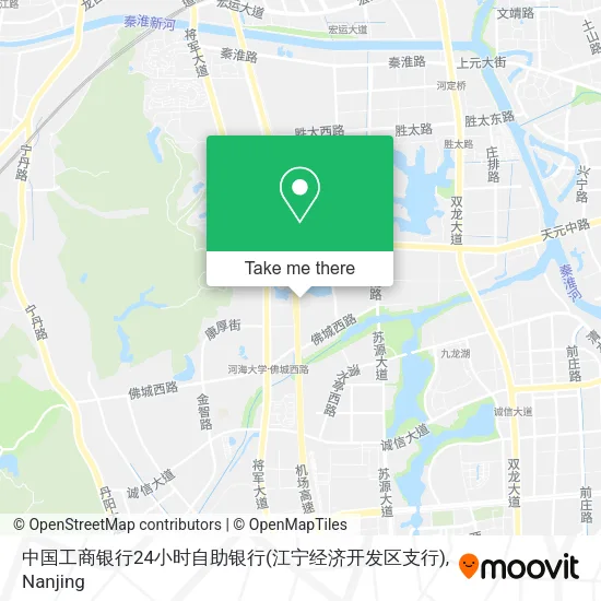 中国工商银行24小时自助银行(江宁经济开发区支行) map
