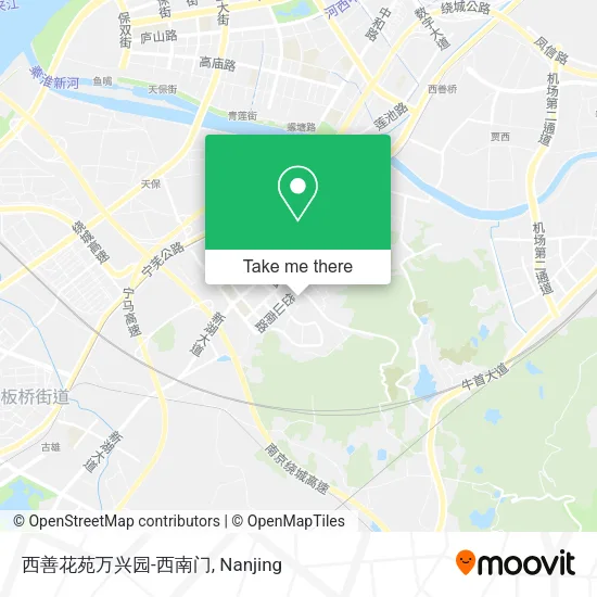 西善花苑万兴园-西南门 map