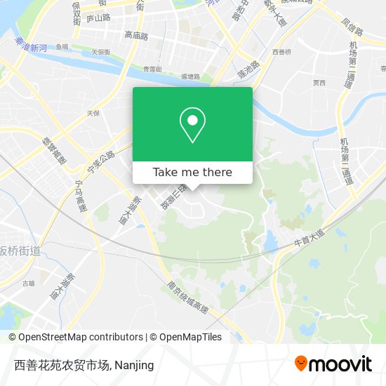 西善花苑农贸市场 map