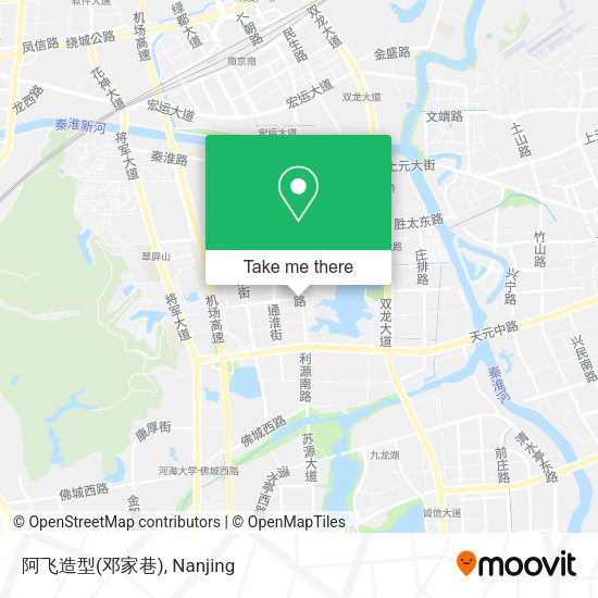 阿飞造型(邓家巷) map