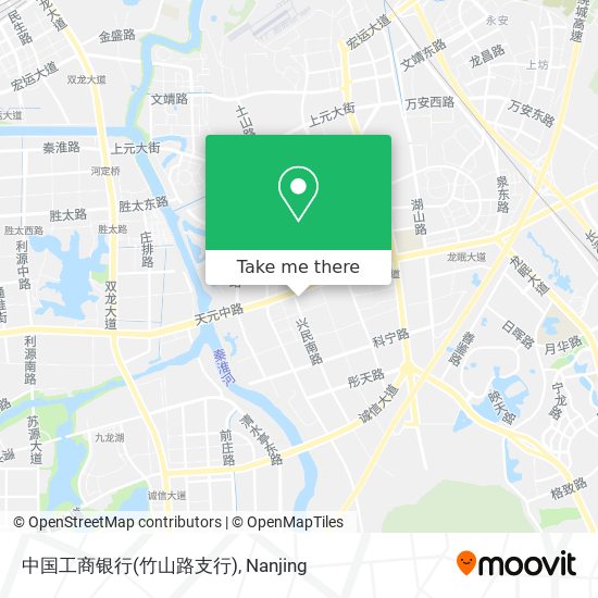 中国工商银行(竹山路支行) map