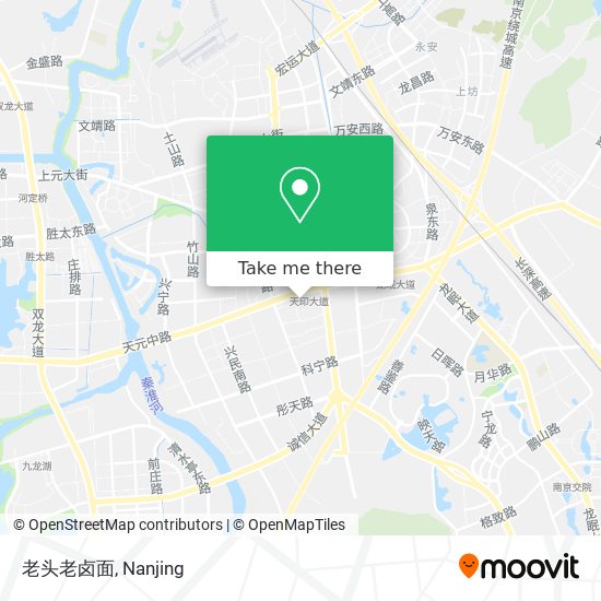 老头老卤面 map