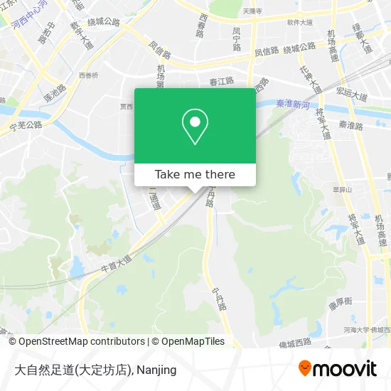 大自然足道(大定坊店) map