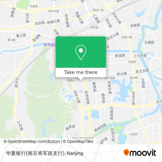 华夏银行(南京将军路支行) map