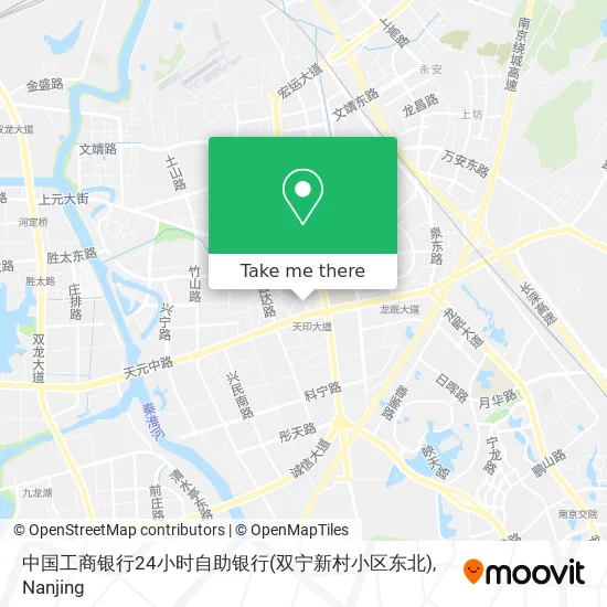 中国工商银行24小时自助银行(双宁新村小区东北) map