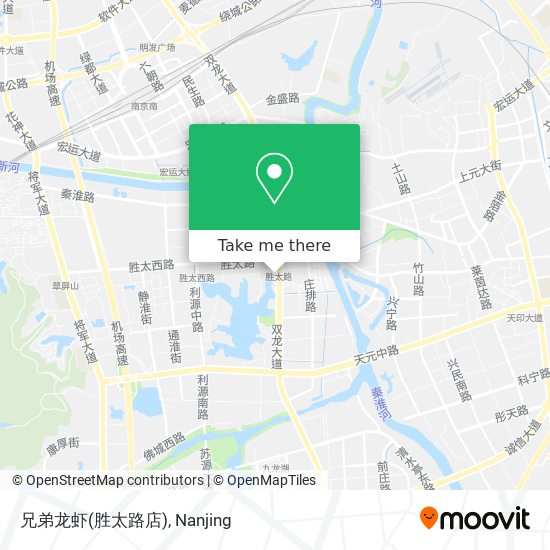 兄弟龙虾(胜太路店) map