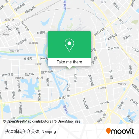 熊津韩氏美容美体 map