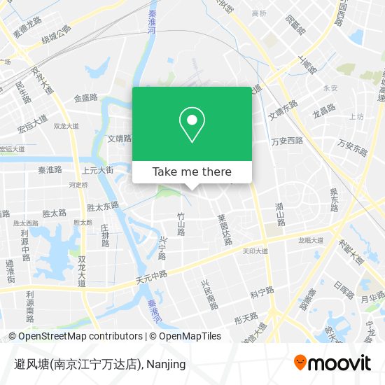 避风塘(南京江宁万达店) map
