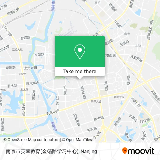 南京市英萃教育(金箔路学习中心) map