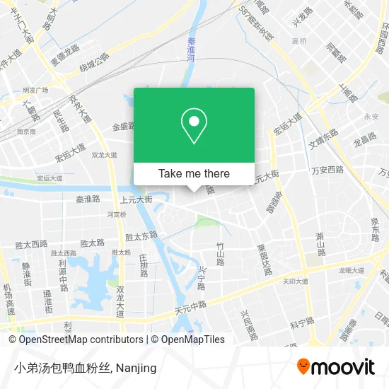 小弟汤包鸭血粉丝 map