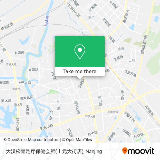 大汉松骨足疗保健会所(上元大街店) map