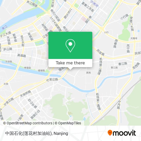 中国石化(莲花村加油站) map